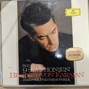 Beethoven 9 Symphonien Herbert Von Karajan Berliner Philharmoniker records/vinyl